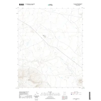 2020 Map of La Chata Crater, 2020 Print