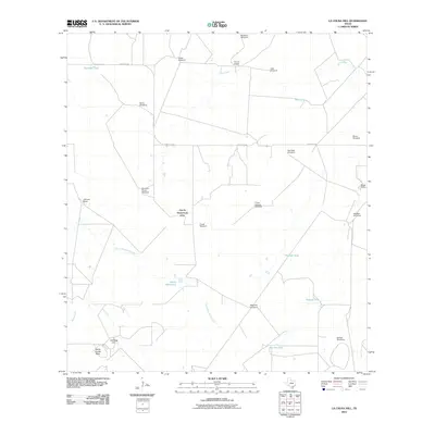 2010 Map of La Chusa Hill, 2010 Print