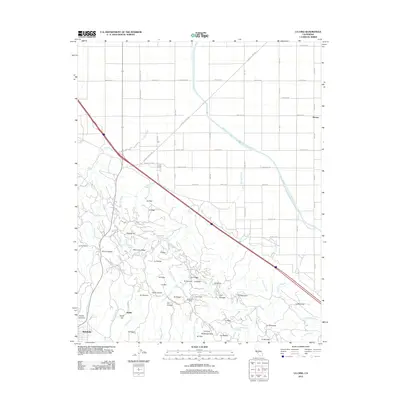 2012 Map of La Cima, 2012 Print
