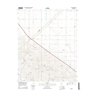 2015 Map of La Cima, 2015 Print
