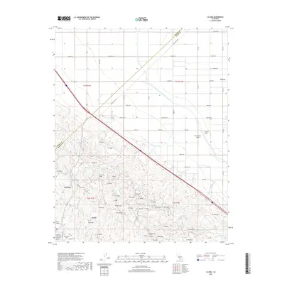 2018 Map of La Cima, 2018 Print
