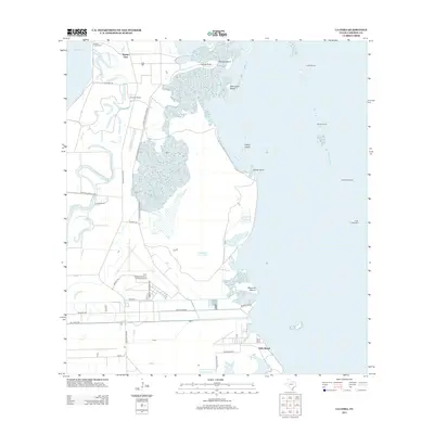 2013 Map of La Coma, 2013 Print