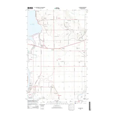 2014 Map of La Conner, 2014 Print