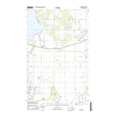 2017 Map of La Conner, 2017 Print
