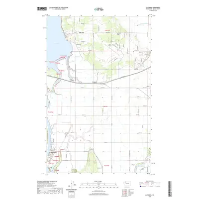 2020 Map of La Conner, 2020 Print