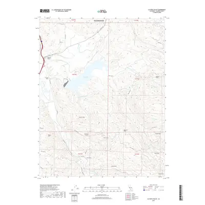 2018 Map of La Costa Valley, 2018 Print