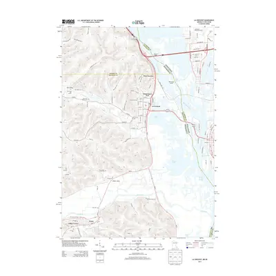 2013 Map of La Crescent, 2013 Print