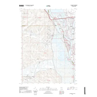 2019 Map of La Crescent, 2019 Print