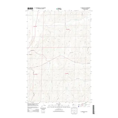 2013 Map of La Crosse East, 2013 Print