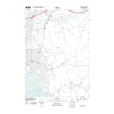 2010 Map of La Crosse, 2010 Print
