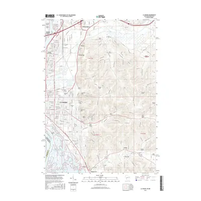2015 Map of La Crosse, 2015 Print