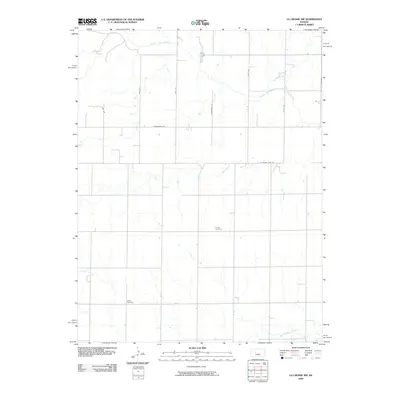 2009 Map of La Crosse NW, 2009 Print