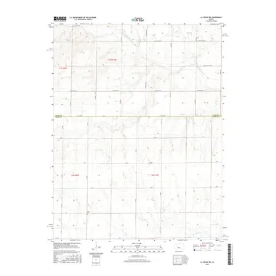 2015 Map of La Crosse NW, 2015 Print