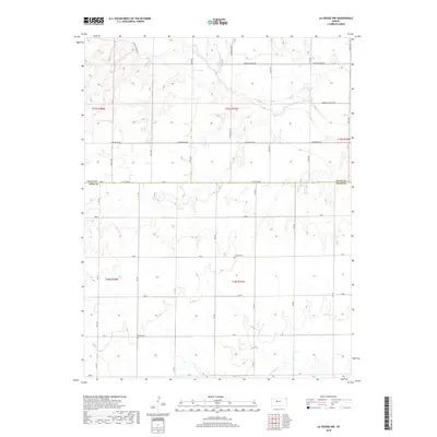 2018 Map of La Crosse NW, 2018 Print