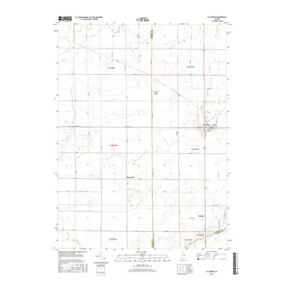 2016 Map of La Crosse, 2016 Print