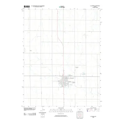 2009 Map of La Crosse, 2009 Print