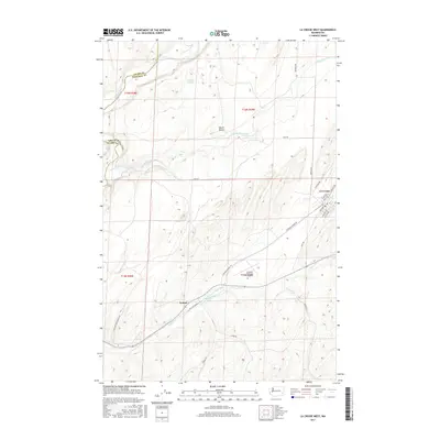 2017 Map of La Crosse West, 2017 Print