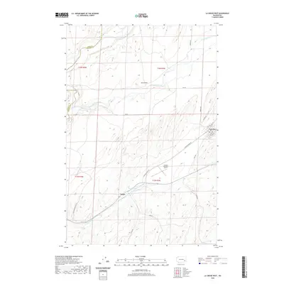 2020 Map of La Crosse West, 2020 Print