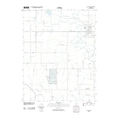 2009 Map of La Cygne, 2009 Print
