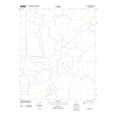 2010 Map of La Espia Peak, 2010 Print