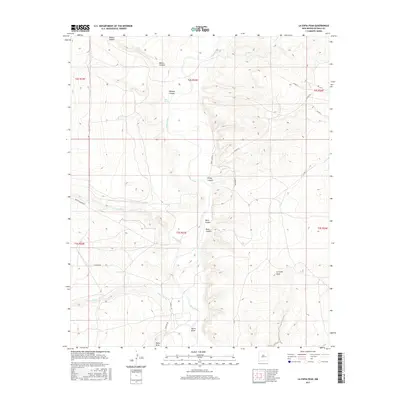 2017 Map of La Espia Peak, 2017 Print