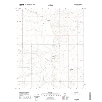 2020 Map of La Espia Peak, 2020 Print