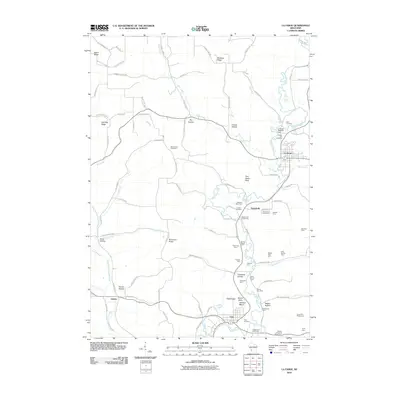 2010 Map of La Farge, 2010 Print