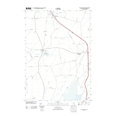 2013 Map of La Fargeville, 2013 Print