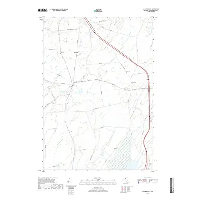 2019 Map of La Fargeville, 2019 Print
