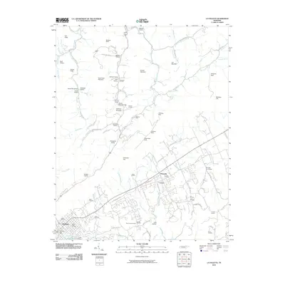2010 Map of La Follette, 2010 Print