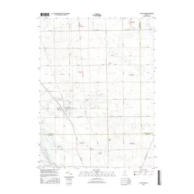 2016 Map of La Fontaine, 2016 Print