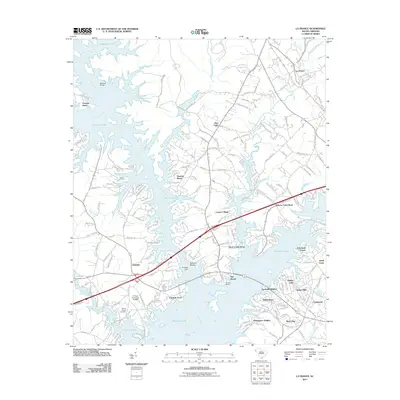 2011 Map of La France, 2011 Print