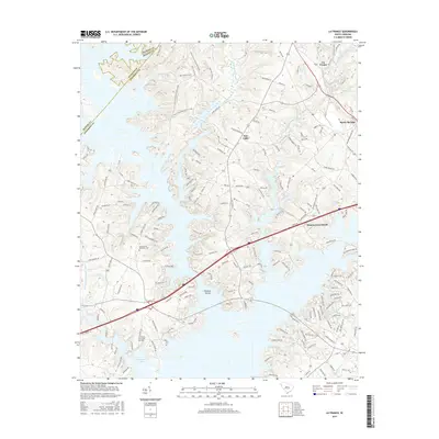 2017 Map of La France, 2017 Print