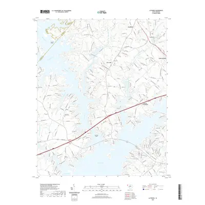 2020 Map of La France, 2020 Print