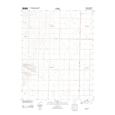 2013 Map of La Garita, 2013 Print