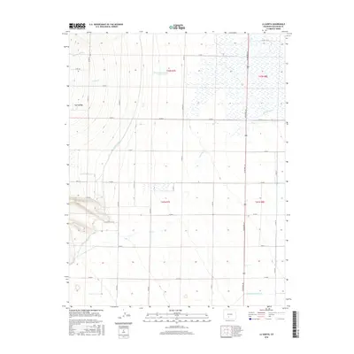 2016 Map of La Garita, 2016 Print