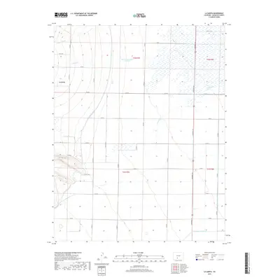2019 Map of La Garita, 2019 Print