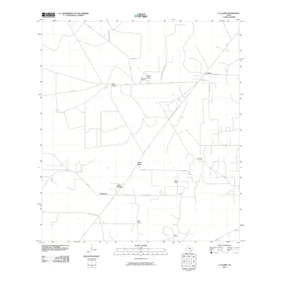 2010 Map of La Gloria, 2010 Print