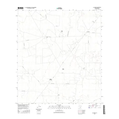2016 Map of La Gloria, 2016 Print