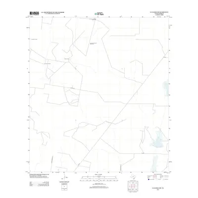 2012 Map of La Gloria SW, 2012 Print
