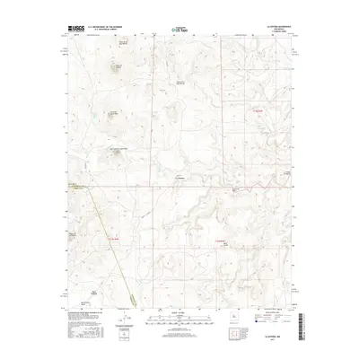 2017 Map of La Gotera, 2017 Print