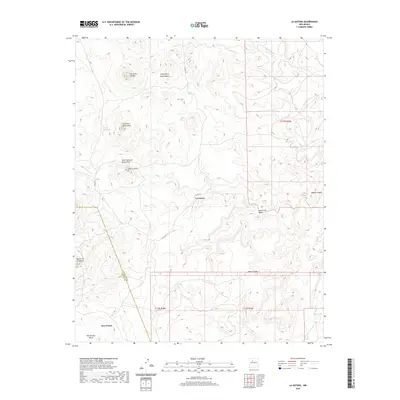 2020 Map of La Gotera, 2020 Print