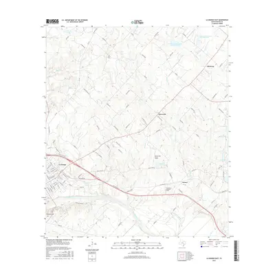 2016 Map of La Grange East, 2016 Print