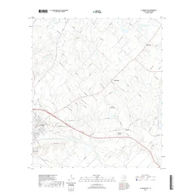 2019 Map of La Grange East, 2019 Print