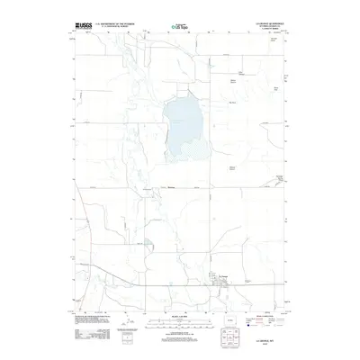 2012 Map of La Grange, 2012 Print