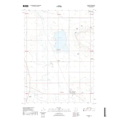 2017 Map of La Grange, 2017 Print