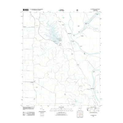 2011 Map of La Grange, 2011 Print