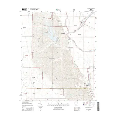 2014 Map of La Grange, 2014 Print
