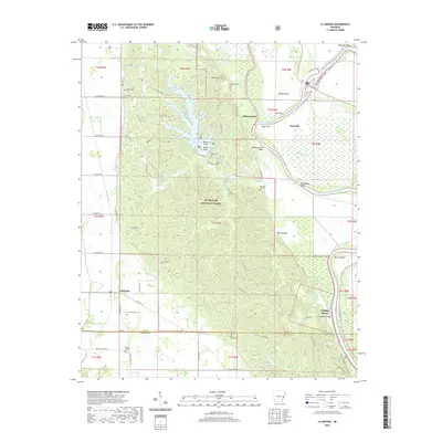2020 Map of La Grange, 2020 Print