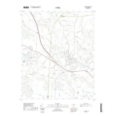 2019 Map of La Grange, 2019 Print